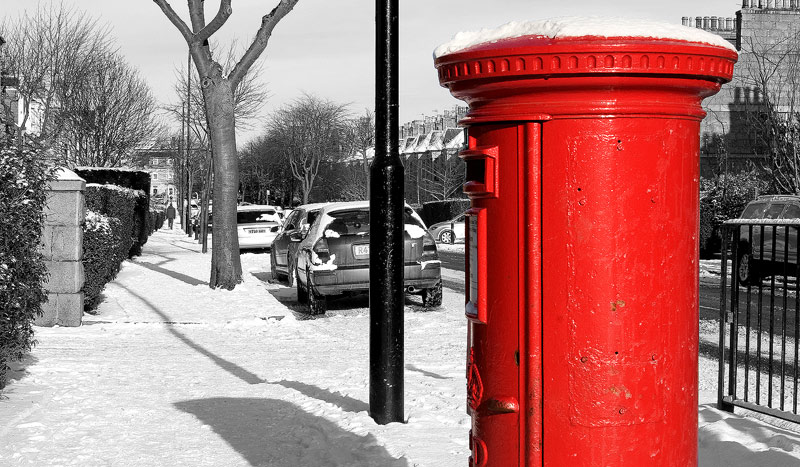 Postbox Red
