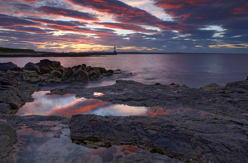 Nigg Bay Light Show
