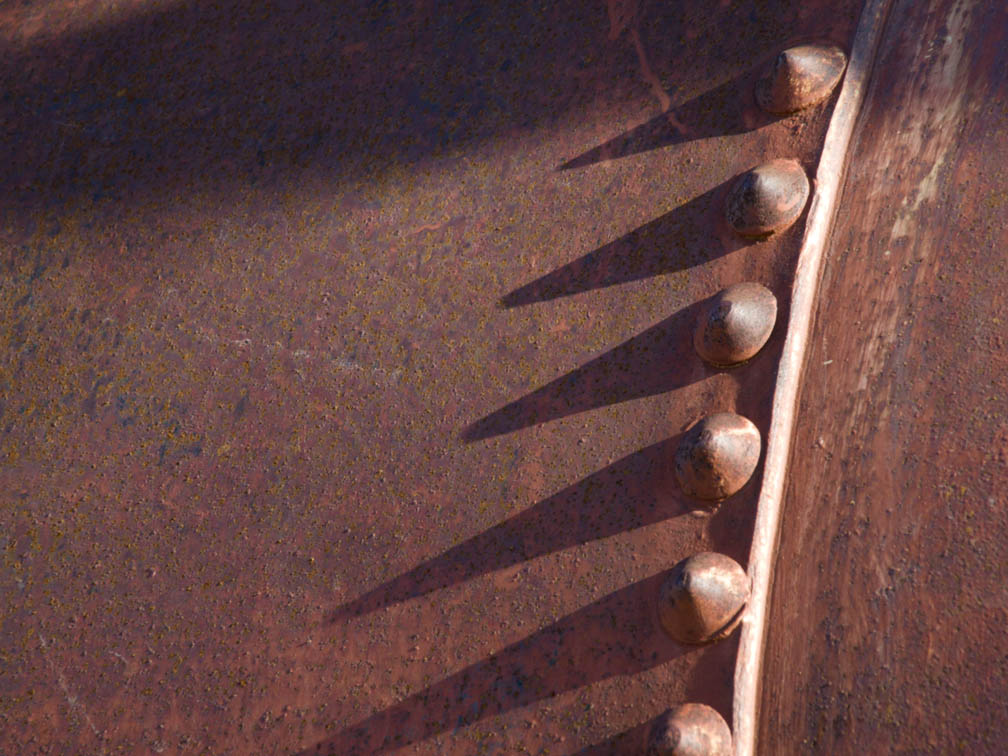<B>Shadow Spikes</B> <BR><FONT SIZE=2>Death Valley, California  February 2007</FONT>