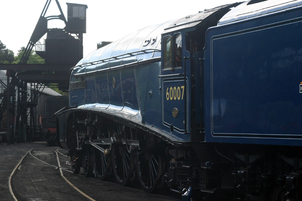 NYMR: A4 Pacific No. 60007 Sir Nigel Gresley (2)