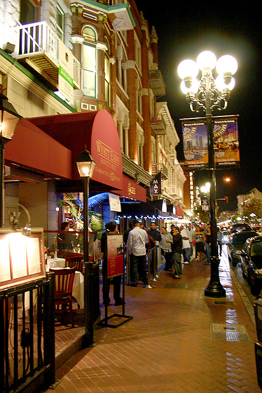 Gaslamp Night-III