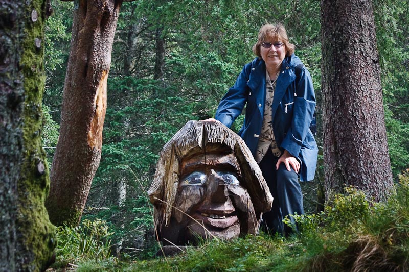 Bergen: Floyen Park Troll