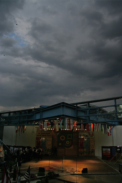 Here comes the dark clouds