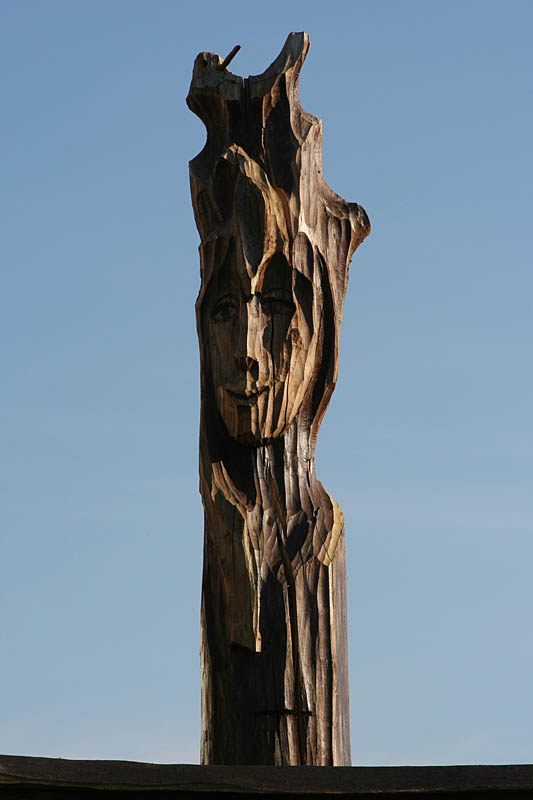 Wooden sculpture