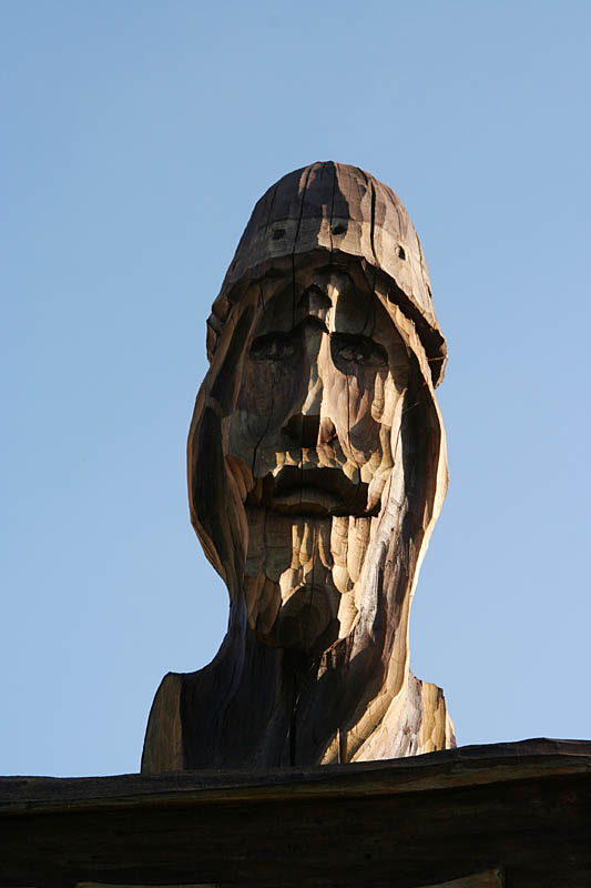 Wooden sculpture