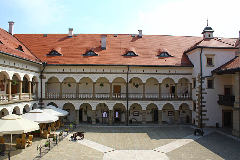 The Niepolomice Castle -  Courtyard