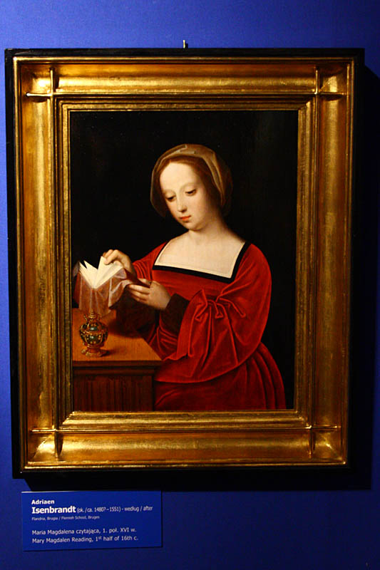Mary Magdalen Reading - Adriaen Isenbrandt