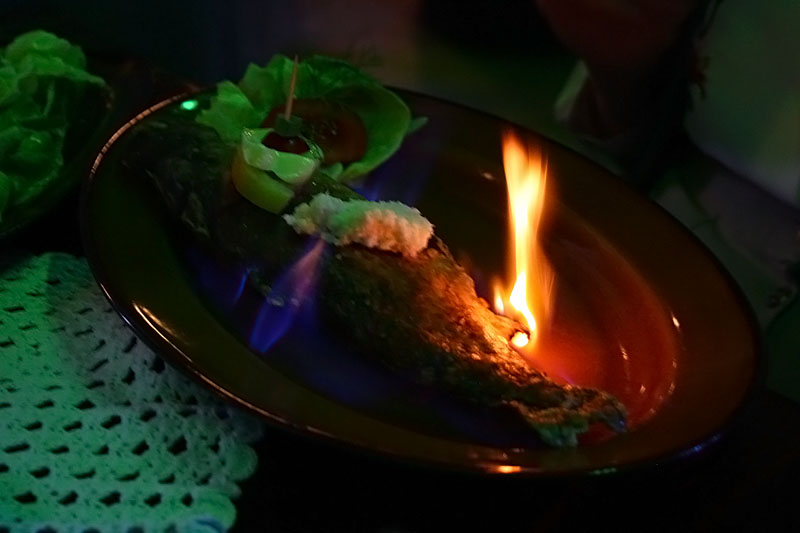 Dish with Trout