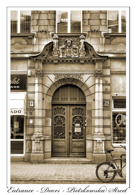 Piotrkowska Street - Entrance - Doors