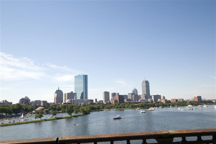 Boston Skyline (Longfellow Bridge)
