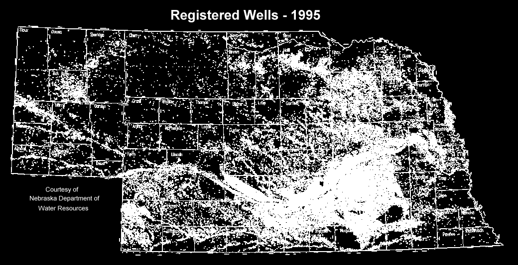 Registered Water Wells - 1995