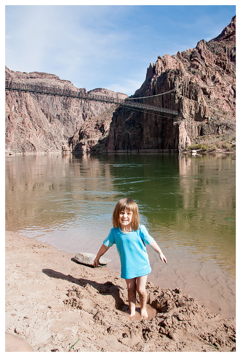 Norah and the Grand Canyon she dug