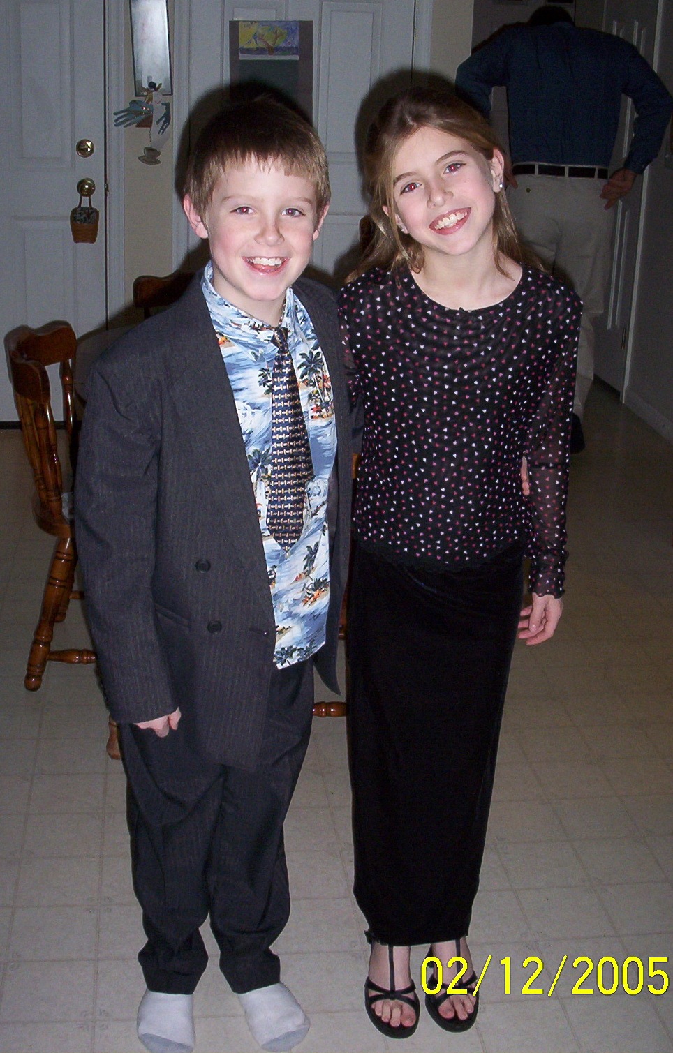 Oscar Night 2005<br>Riley and Molly
