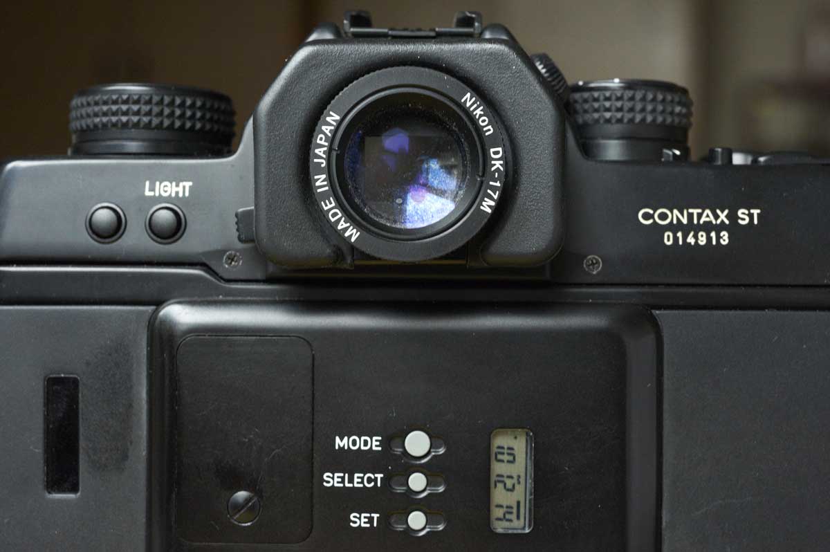 Contax ST with DK-17M