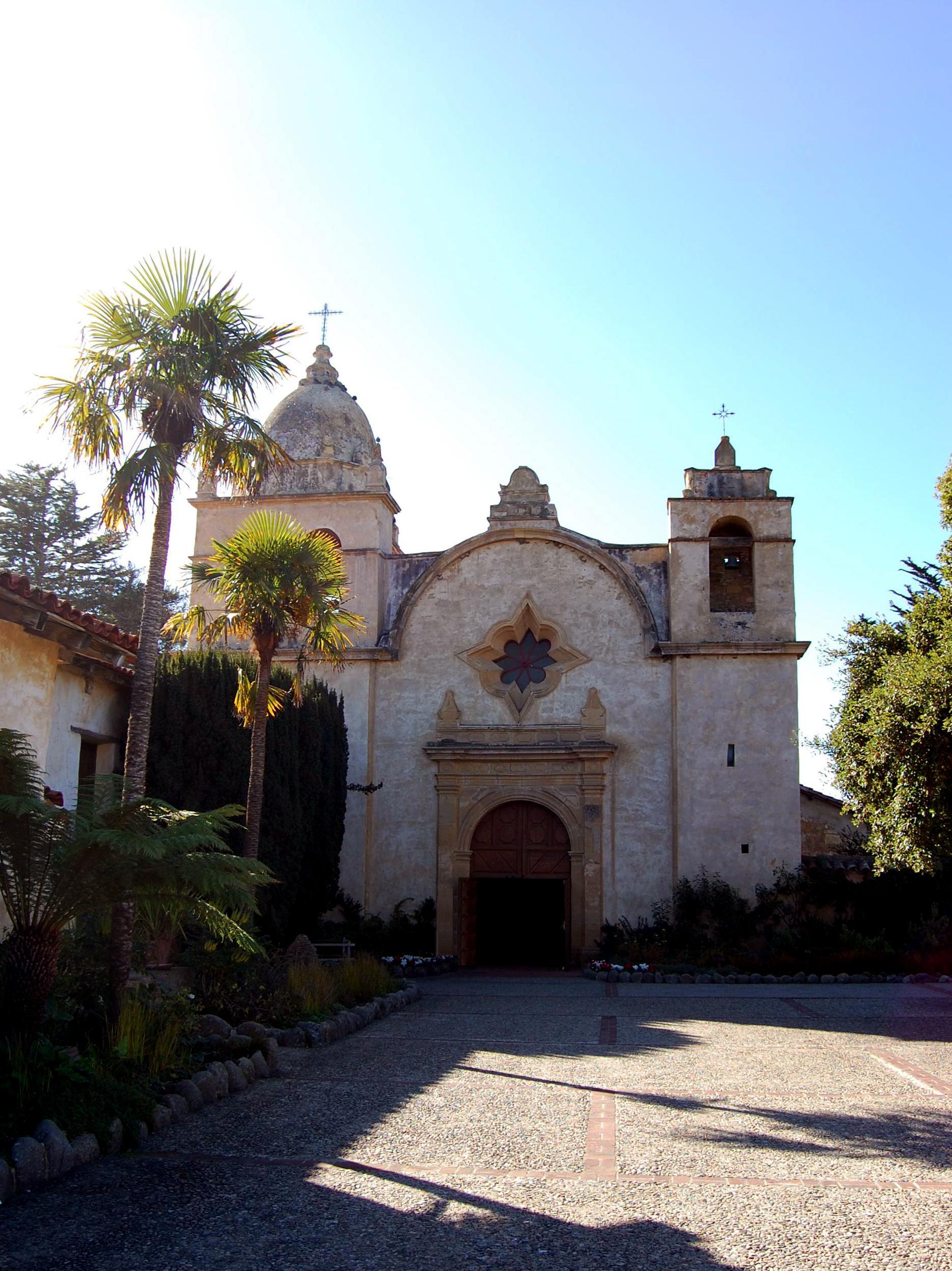 Carmel Mission - Star of Bethlehem window