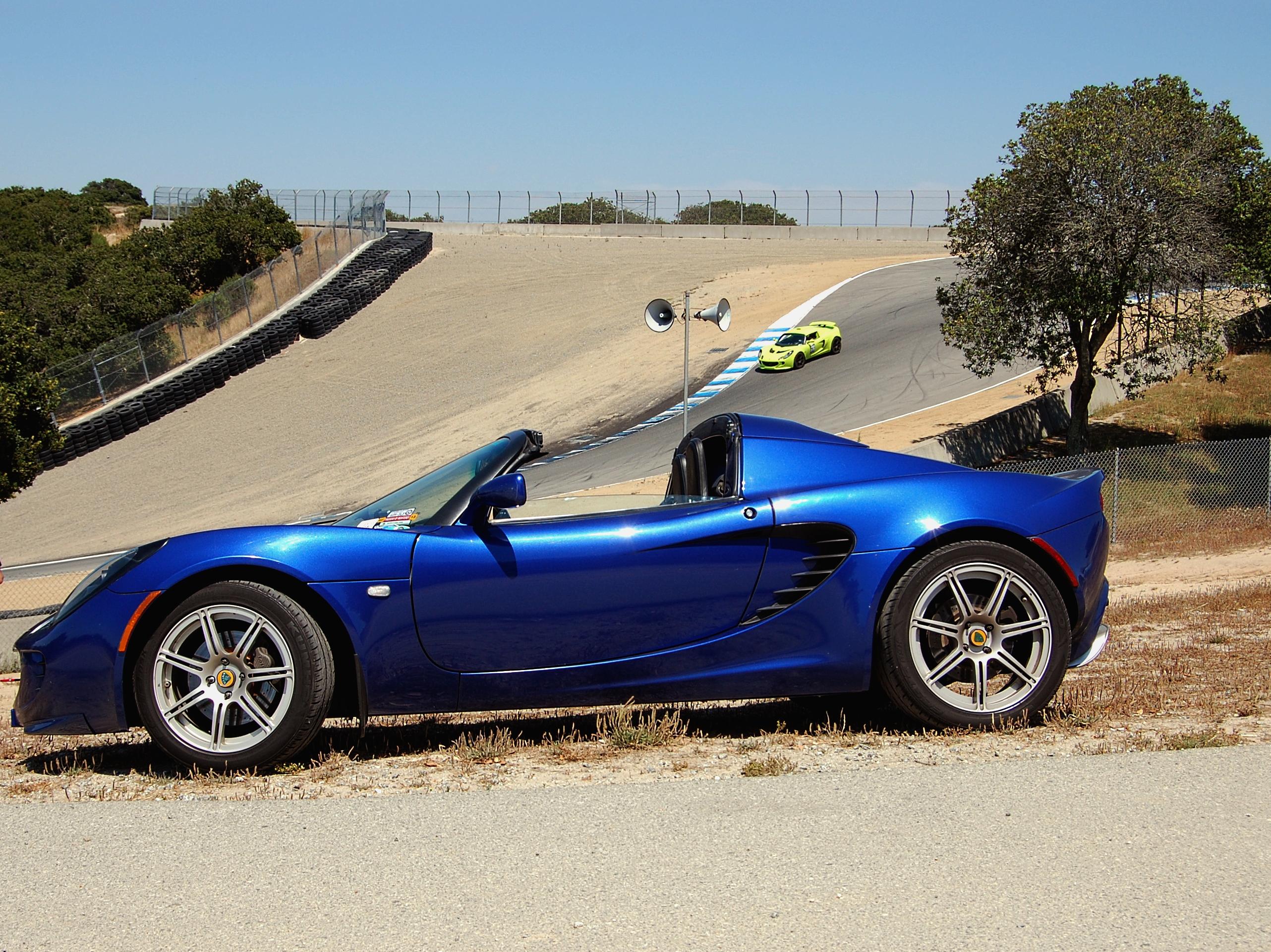 Lotus Elise at Corkscrew with Exige