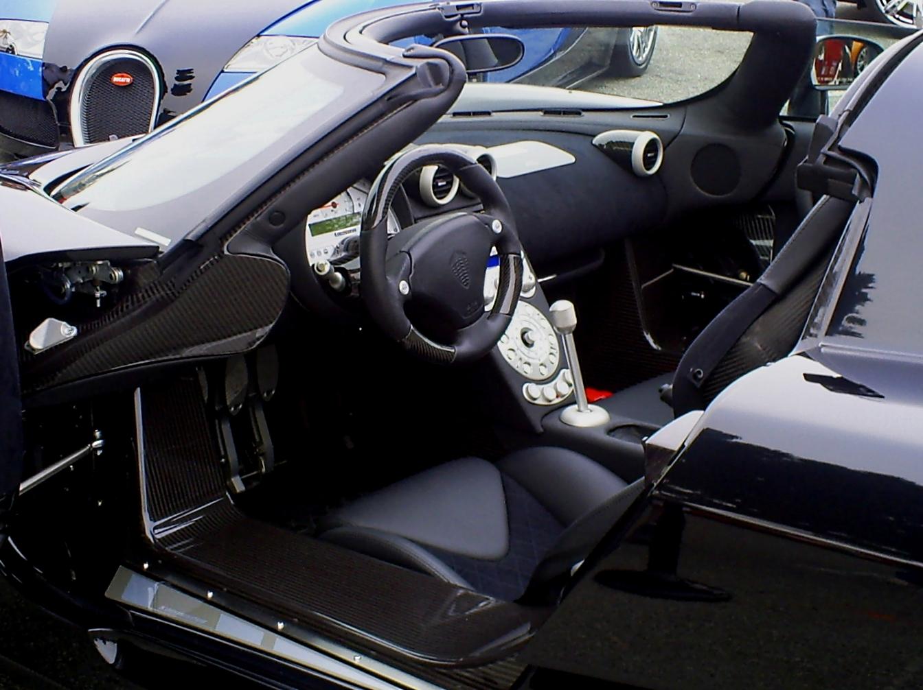 Koenigsegg CCX interior
