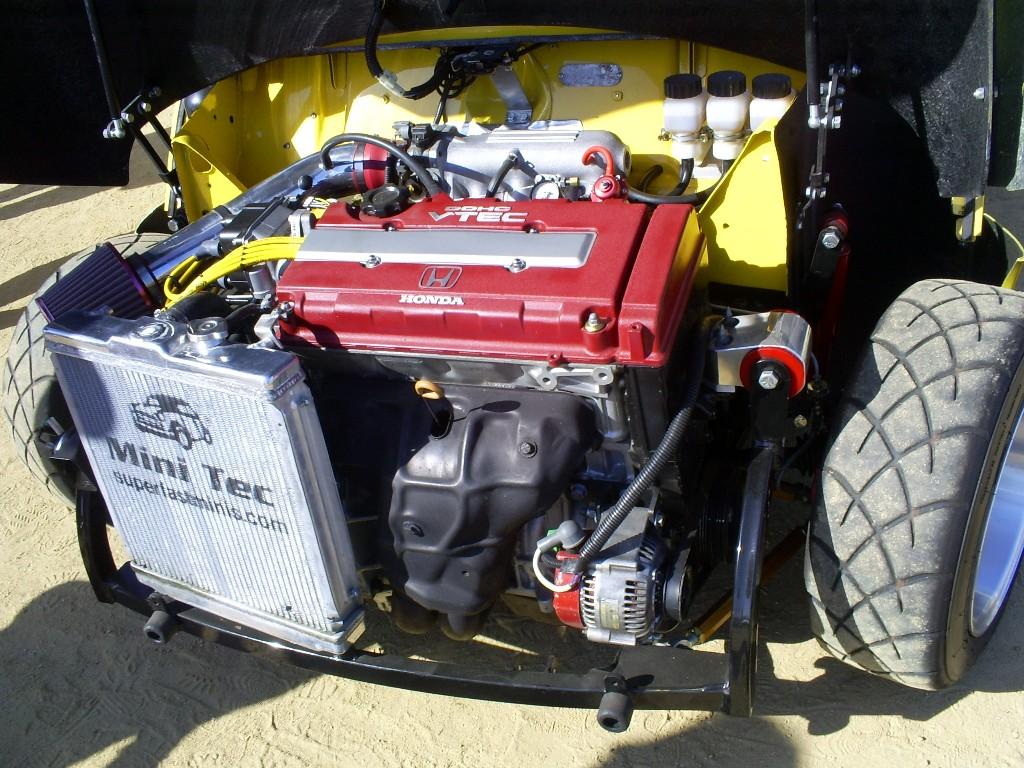 Honda VTEC powered Mini Cooper