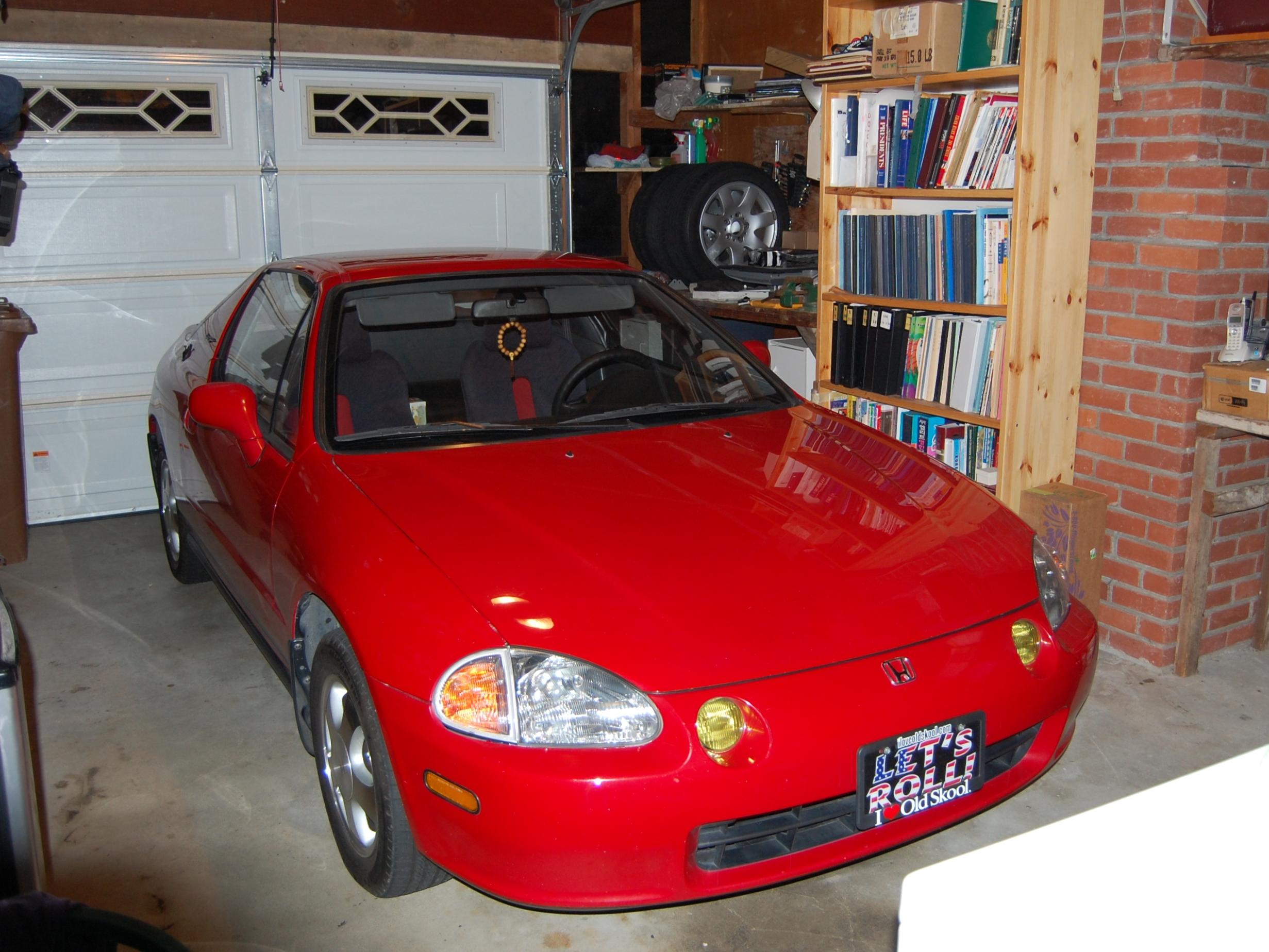 1994 Honda Del Sol Si garaged and protected from the elements