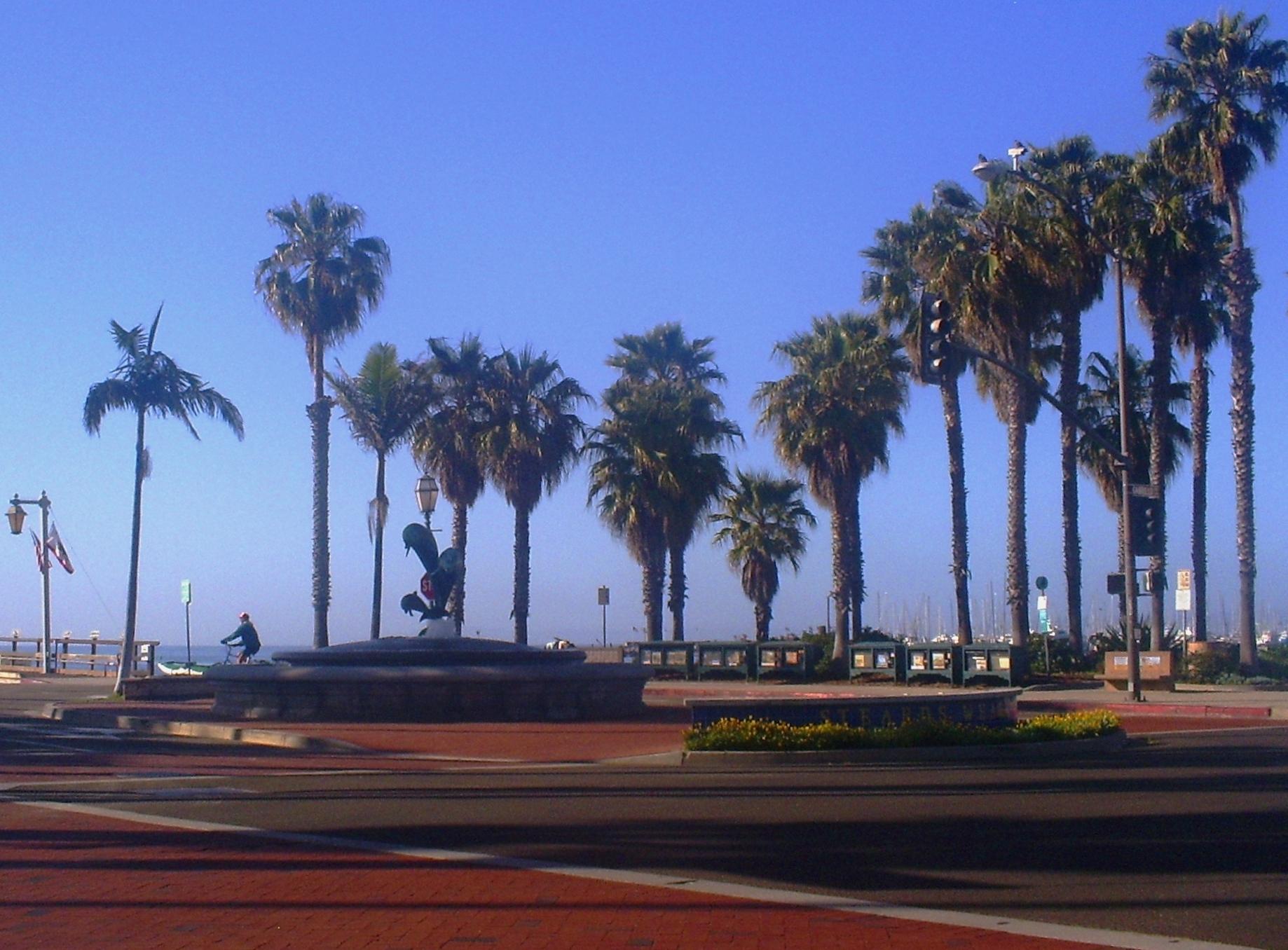 Beachside exercise path