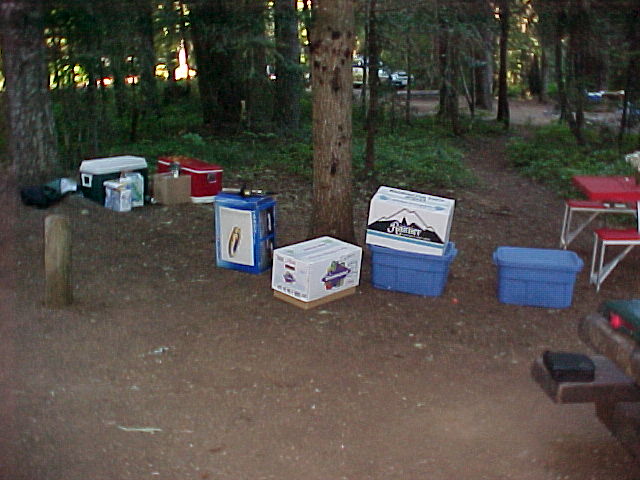 Camping boxes