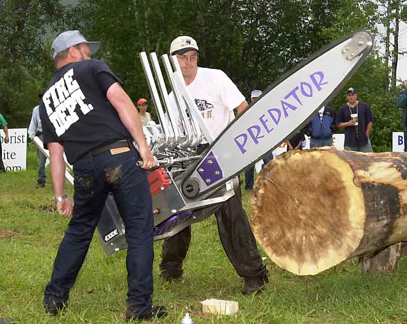 Right out of the pickup. Great looking saw.