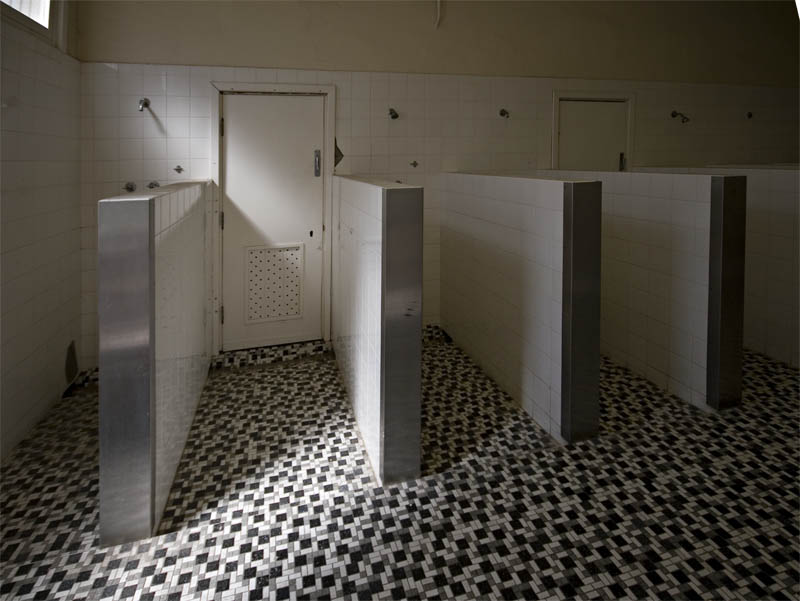 Shower Block For New Inmates