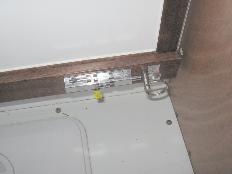 Pin inserted.