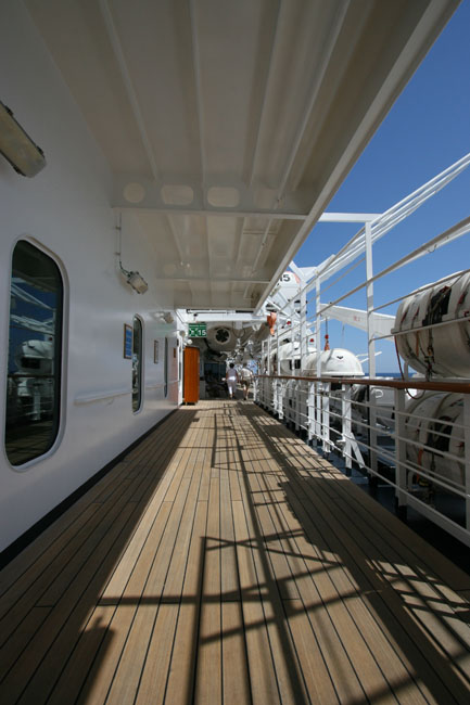 Promenade deck