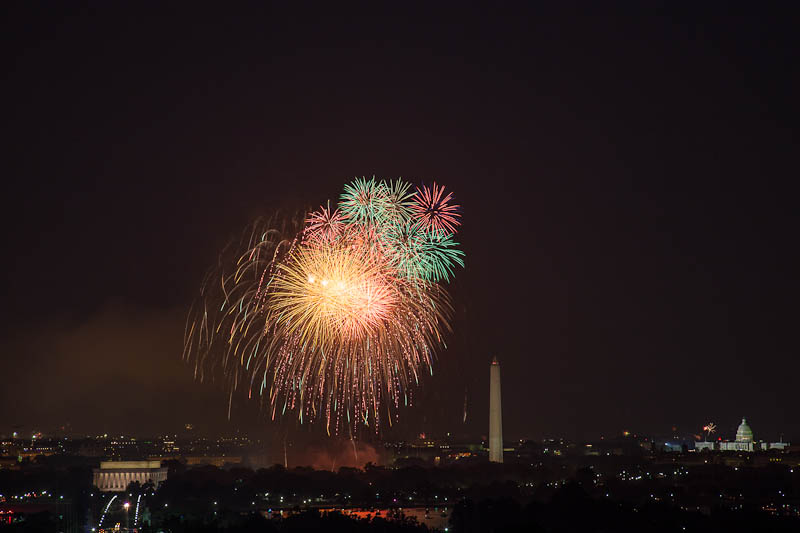 Washington, DC, July 4th Fireworks