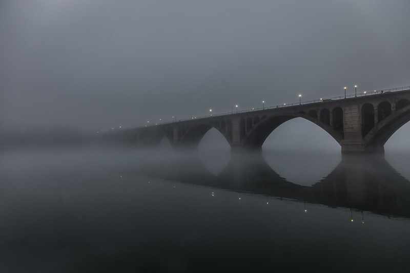 Foggy Key Bridge