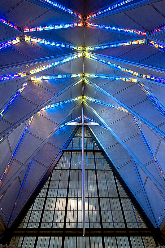 Air Force Academy Cadet Chapel Interior 2