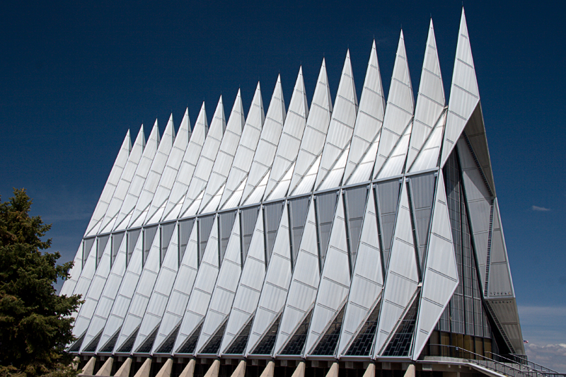 Air Force Academy Cadet Chapel Exterior 7
