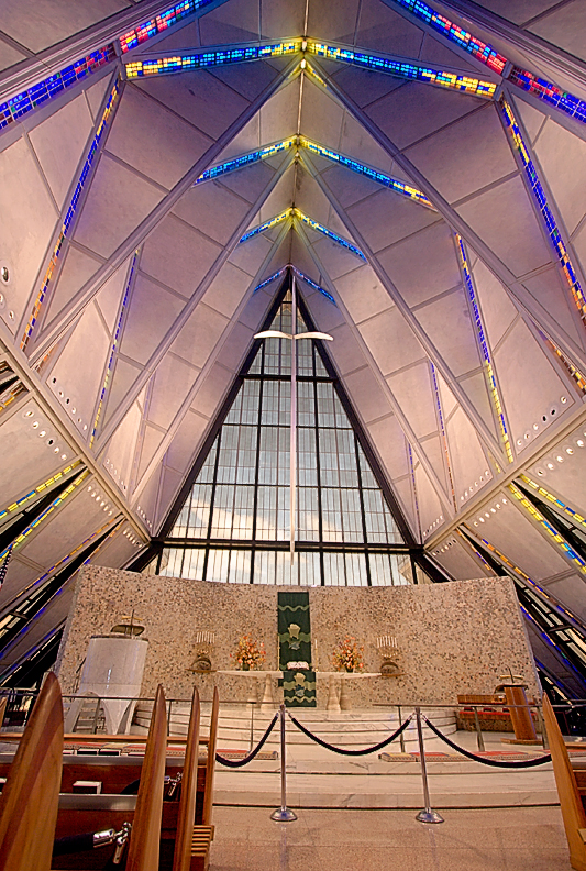 Air Force Academy Cadet Chapel Interior 8