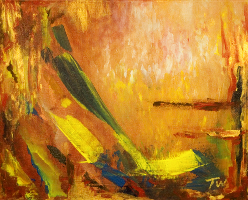 Fireside Abstract Doodling