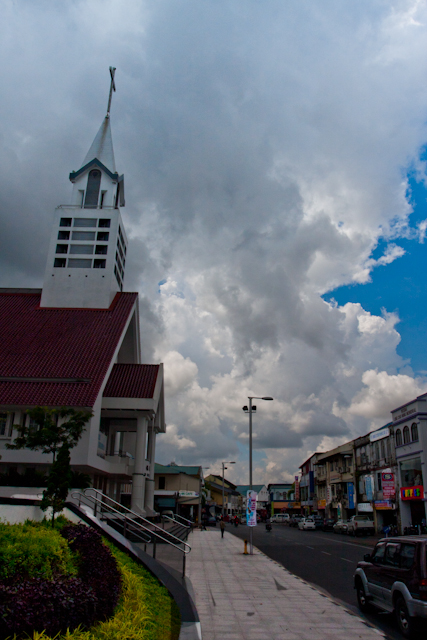 One of many Methodist Churches in Sibu