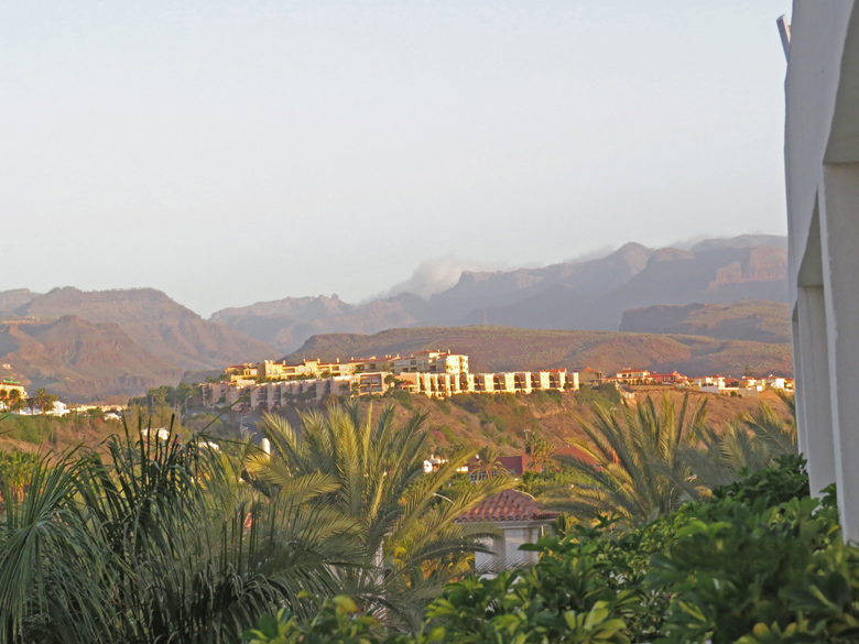 Seen from the hotel balcony