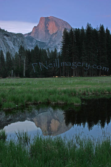 Halfdome evening