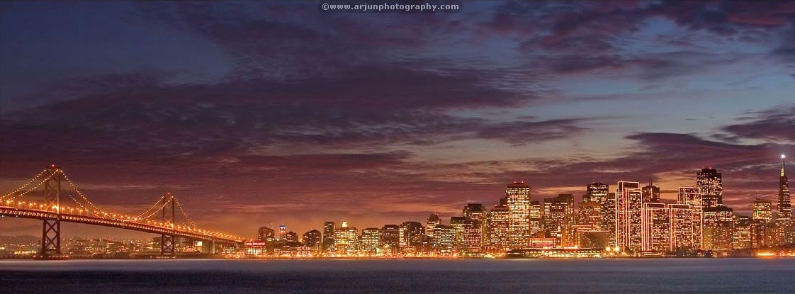 San Francisco Skyline from Treasure Island #2