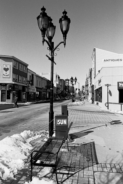 Main St. Bench