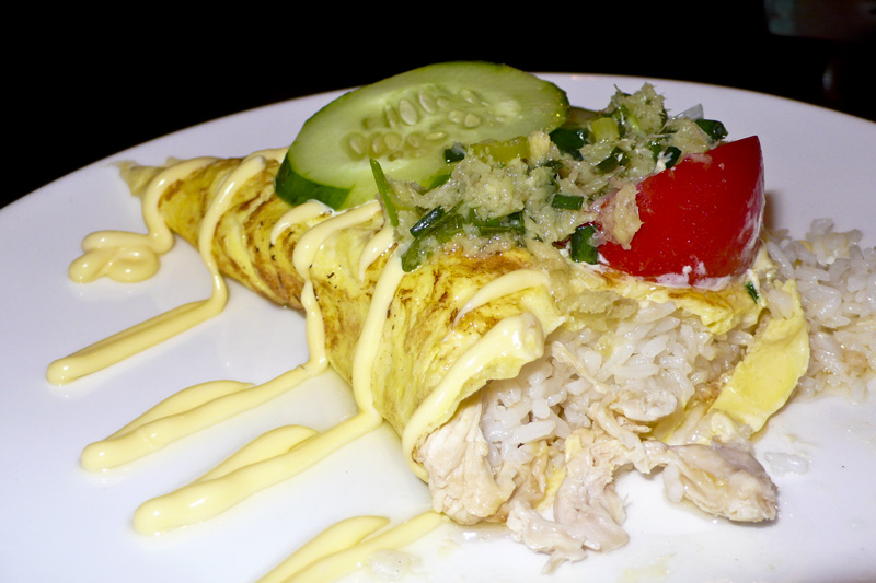 Macao 澳門 - Hainan Chicken Omu-rice