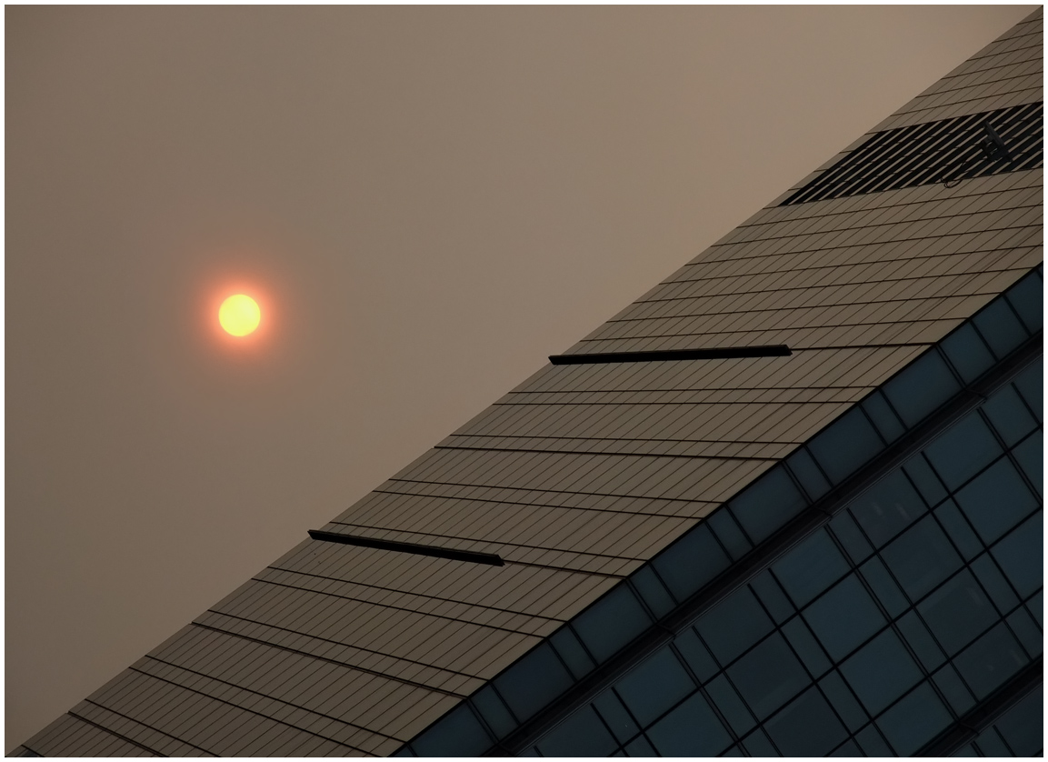 sunset in central...
