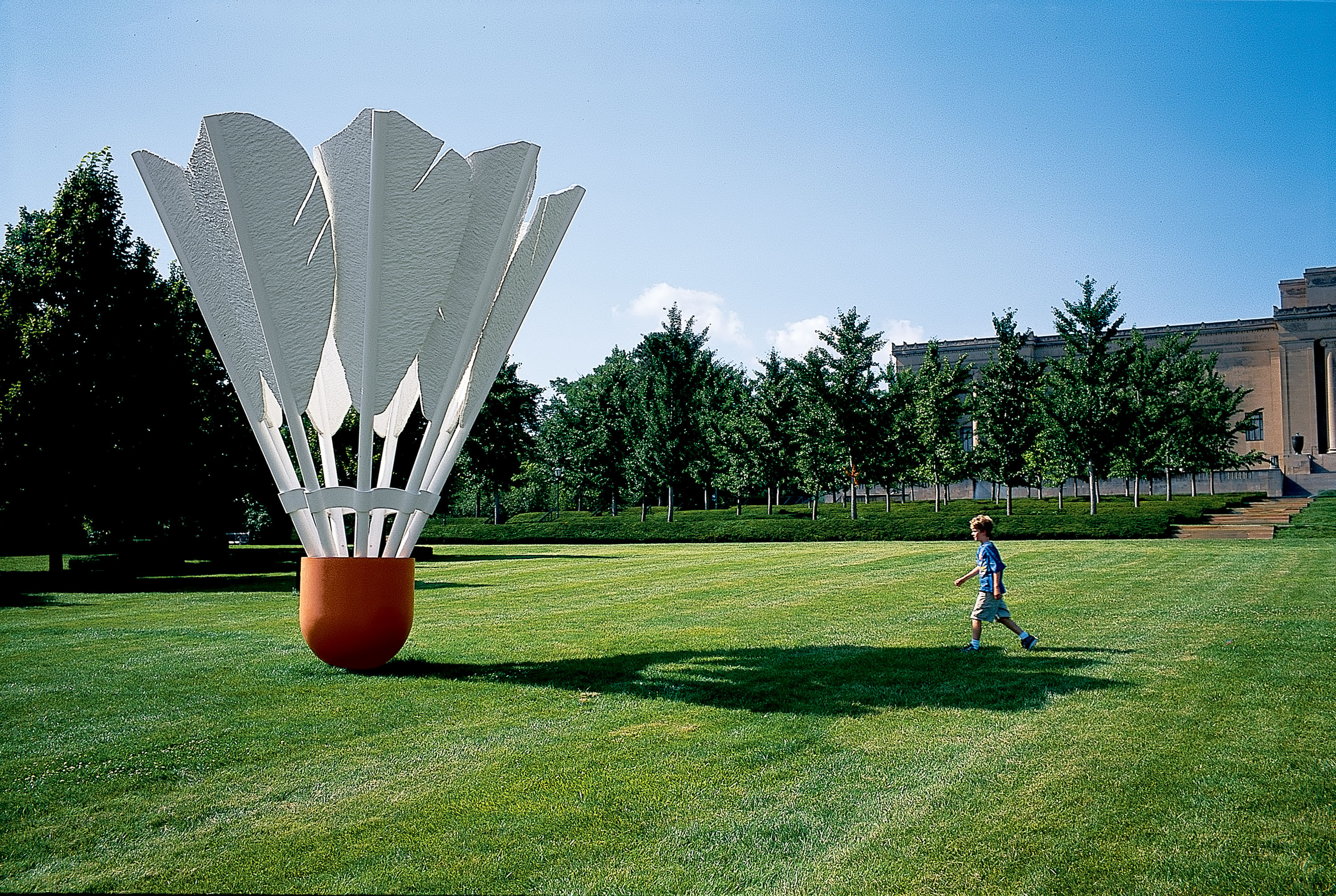 oversized shuttlecock