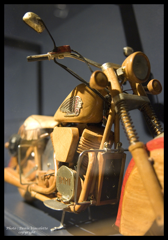 Handcrafted Motorcycle (wood)