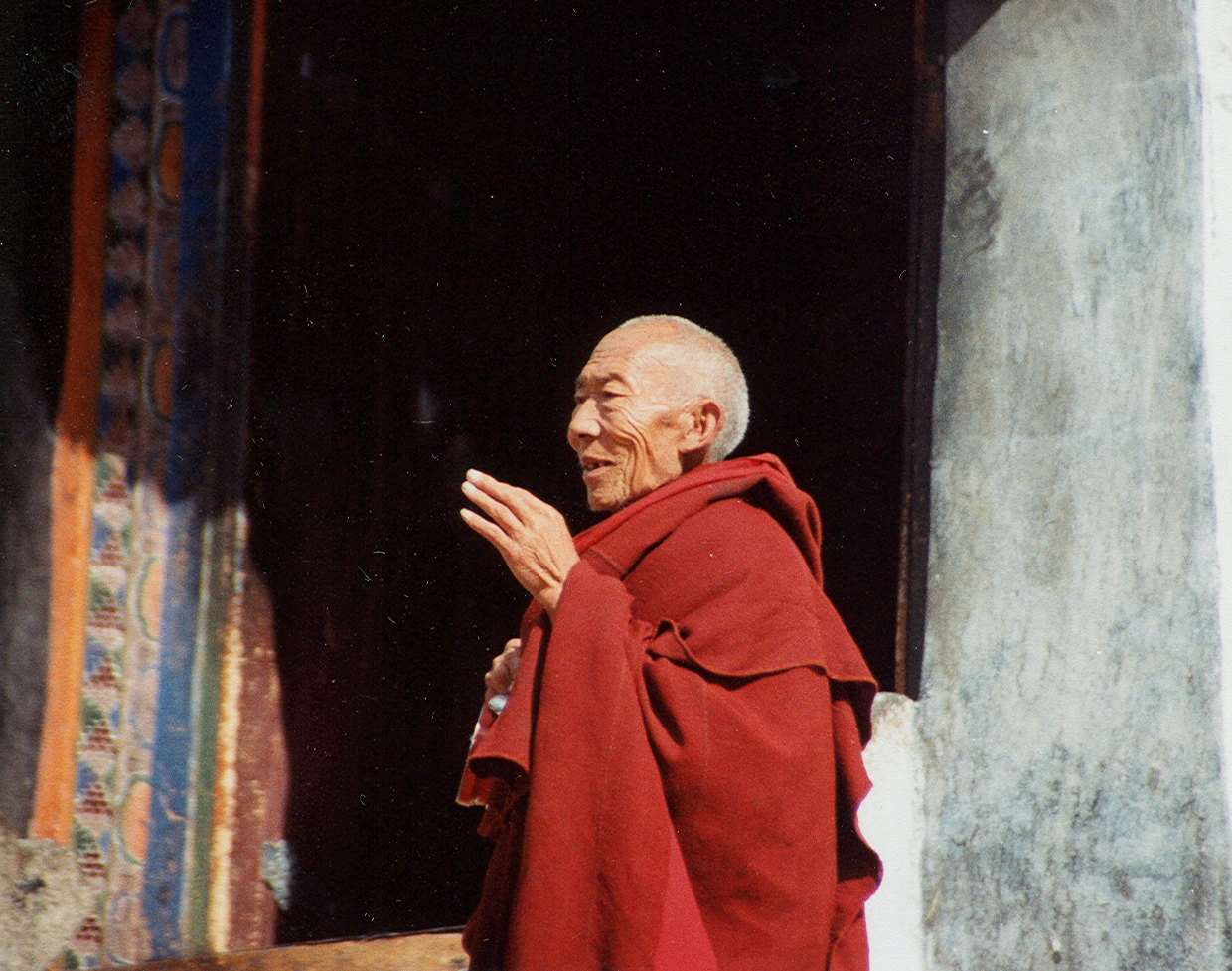 Monk at Tahi Lumpu