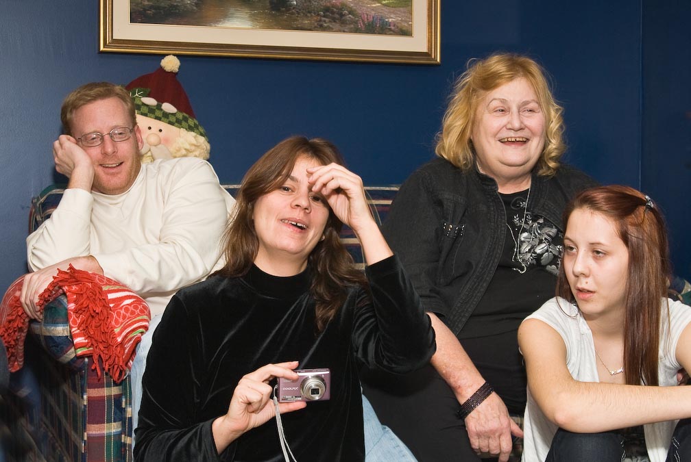 Yvonne, Leah. David, Linda