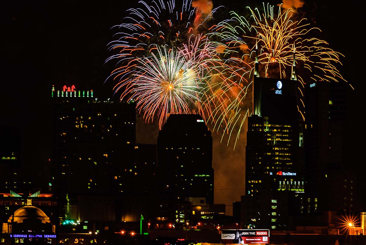 Nashville Skyline - July 4th, 2008