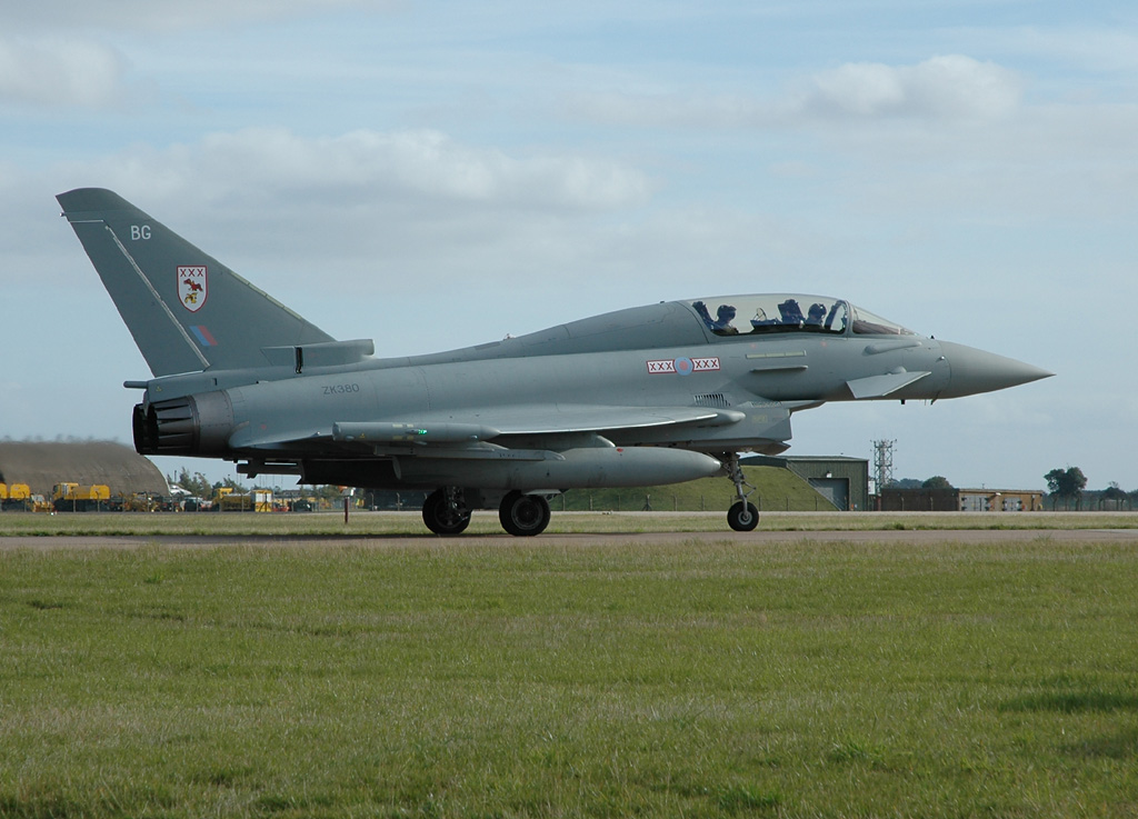 Eurofighter Typhoon T3  ZK380/BG  No.29R Sqdn.