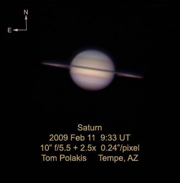 Saturn: 2/11/09