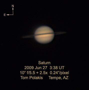 Saturn: 6/27/09
